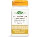 Nature's Way Vitamin D3, Dry Form, 10 mcg per serving, 100 Capsules 100 Count (Pack of 1)