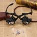 Head Wearing Magnifying Lens Double Eye Jewelry Watch Repair Magnifier Loupe Glasses - Buy Online on GoSupps.com