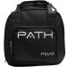 Pyramid Path Plus One Spare Tote Bowling Bag With Front Accessory Pocket - Holds One Bowling Ball and Small Accessories One Size black
