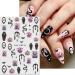 JMEOWIO 9 Sheets Halloween Nail Art Stickers Decals Self-Adhesive Star Cute Ghost Nail Supplies Nail Art Design Decoration Accessories - Buy Online on GoSupps.com