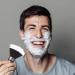 Neck Duster Brush for Barber Hair Cutting Cleaning Ring Handle Salon Tool Soft Brush to Remove Broken Hair from Neck Face Ears Large Brushes (Bling Black) - Buy Online on GoSupps.com