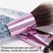 Premium 10-Piece Crystal Double-Sided Eye Makeup Brush Set | Soft Acrylic Tools for Flawless Beauty | Perfect for International Shipping - Buy Online on GoSupps.com