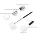 Carefree Fish Aquarium Stainless Steel Small Fishing Net  Extendable Handle Shrimp Net  Soft Light Tiny Net  Fish Tank Cleaner Long Handle(Please Note The Size of The Product) Black1 square - Buy Online on GoSupps.com