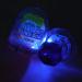 Flashing lolly Pops pack of 8 sweets .Grape lemon & strawberry flavour lollipops .watch it shine! Perfect novelty treat.