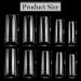 Beetles Clear French Acrylic Nail Tips - Half Cover False Nails with Case for DIY Nail Art at Home - Buy Online on GoSupps.com