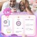 SYNTHGENE Ovulation & Pregnancy Test Strips - 25 LH & 10 HCG Accurate Tracking Early Detection - 35 Count with Urine Cups - Buy Online on GoSupps.com