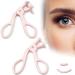 2 Style Eyelash Curler Pink Eyelash Curler Eye Curler for Lashes Eye Lash Curler with Extra Silicone Replacement Pads Eyelash Curler Kit for Women Girls Makeup Tool Suitable for Makeup Beginners