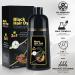 Buy Black Hair Dye Shampoo 3 in 1 | Herbal Gray Hair Coverage for Women | Natural Color Shampoo - Buy Online on GoSupps.com