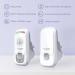 Hubble Listen DECT Audio Baby Monitor - High Sensitivity Microphone, 50m Range, Visual Sound Indicator, White - Buy Online on GoSupps.com