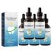Shark-cartilage-protein-like drops shark cartilage protein drops for tooth growth correction stain removal dental and oral recovery (5PCs)