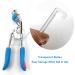Stainless Steel Eyelash Curler with Comb Attachment | Mascara Applicator and Brow Grooming Tool - Buy Online on GoSupps.com