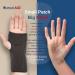 Carpal AID Clear Plastic Adhesive Hand-Based Support | Carpal Tunnel Relief | 100 Ct - Universal Fit for Either Hand - Buy Online on GoSupps.com