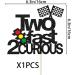 Two Fast Cake Topper Two Fast 2 Curious Racing 2nd Birthday Cake Topper Glitter Second Birthday cake topper for Boys Girls 2nd Bday Racing Themed Car Birthday Decoration Party Supplies - Buy Online on GoSupps.com