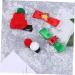 minkissy 3 Sets Party Hair Accessories Holiday Hair Barrettes Christmas Goodie Bag Stuffers No Slip Hair Barrettes Hair Clip Hair Pin Christmas Hair Accessory Girl Child Headgear - Buy Online on GoSupps.com