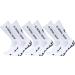 Lixada Breathable Football Socks for Men & Women - Non-Slip Durable Sports Socks (3 Pairs 39-46) for Football Cycling Marathon & Climbing - 01 White - Buy Online on GoSupps.com