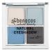benecos natural cosmetics - Quattro Eyeshadow Palette - vegan - true blue 4.8 g 4.8 g (1 pack)