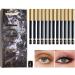  G n rique Eye makeup pencil eyeshadow pencil smudge-proof eyeliner pencil set | 12 assorted color eyebrow pencil with sharpener for adults women and men - Buy Online on GoSupps.com