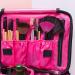 FOReverweihuajz Shockproof Travel Toiletry Bag - Large Capacity Cosmetic Organizer in Rose Red | Affordable International Shipping - Buy Online on GoSupps.com