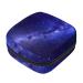 Blue Purple Starry Sky Sanitary Napkin Storage Bag Portable Period Kit Bag Pad Pouches for Period Menstrual Cup Bag with Zipper Sanitary Pad Pouch for Women Teen Girls Ladies Color 8