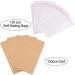 120 Pack Earring Holder Cards & Bags Set | Necklace Display Kraft Paper Tags for Ear Studs - Brown | TUPARKA - Buy Online on GoSupps.com