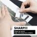 UPTTHOW Stainless Steel Metal Paper Tearing Ruler Craft Ruler for Cutting Paper to Wavy Line Jagged and Irregular Edges 12'' Measuring Tool for Engineering School Office Architect and Drawing-B Metal B - Buy Online on GoSupps.com