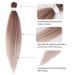 26 Ombre Brown Pre-Stretched Braiding Hair Extensions - 6 Pack Professional Soft Yaki Synthetic Crochet Braids - Hot Water Setting - 26 Inch - Buy Online on GoSupps.com