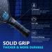 Uteeqe Pickleball Paddles Set of 2 - Graphite Surface for High Spin - USAPA Approved, Lightweight Polymer Honeycomb, Non-Slip Grip - Includes 4 Outdoor Balls & Bag | Blue - Buy Online on GoSupps.com