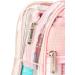 Premium Clear Makeup Cosmetic Toiletry Organizer Bag | Stadium Approved Clear Tote Bag | Mini Clear Purse for Gym, Work, Travel - Pink - Buy Online on GoSupps.com