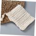 BELLIFFY 6pcs Soap Bag Bar Soap Exfoliating Soap Saver Soap Accessory Bubble Net Soap Net Cotton Linen Beige - Buy Online on GoSupps.com