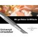 Curved Tweezers 45 cm | Stainless Steel with Internal Teeth - Precision Tools for eCommerce - Buy Online on GoSupps.com