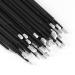 500 PCS Black Disposable Microbrush Applicators - Perfect for Eyelash Extensions & Makeup (2.0mm Head Diameter) - Buy Online on GoSupps.com