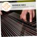 8 Pcs Guzheng nail pieces guzheng practice tools guzheng finger picks guitar thumb picks lute instrument kids musical Durable Guzheng Supplies child horns meter aldult 2.5X1.2X0.1CM Light Yellow 02 - Buy Online on GoSupps.com