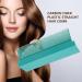 Hair Straightener Comb | Barber Straightening Brush & Styling Attachment for Flat Iron Green - Buy Online on GoSupps.com