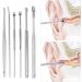 HEITIGN Wax Pick Set - 6pcs Stainless Steel Ear Wax Remover with Box - Buy Online on GoSupps.com