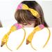 Fovolat Cute Headbands for Girls | Yellow Pencil Back to School Headwear - Hair Accessory Styling Decorations Cute Bow Hair Clips for School Kindergarten Combination 2 1 count (Pack of 1) - Buy Online on GoSupps.com