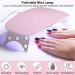 Gel Nail Polish Set with Lamp Starter Kit 3 Colors Pink Nude Gel Nail Polish Set Gel Nail Extension Kit No Wipe Base & Top Coat Gel Nail Kit Gift for Beginner DIY at Home - Buy Online on GoSupps.com