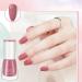 Pink Nail Varnish Shimmering Pink Nail Polish Quick Dry Long Lasting Nail Polish Breathable Nail Polish No Need Cure Chip-resistant Nail Varnish DIY at Home Manicure - Buy Online on GoSupps.com