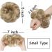 Human Hair Messy Buns Fake Wave Curly Hair Bun Extensions Messy Curly Ponytail Hairpiece Synthetic Elastic Hair Band Scrunchy Hair Bun Ponytail Extensions for Women Bun Hair Piece (Color : HT BUG) - Buy Online on GoSupps.com
