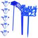 Toyvian 30pcs 2023 Graduation Cake Insert Graduation Dessert Topper 2023 Graduation Class of 2023 Decorations Graduation Cakes Toppers Graduation Cupcake Pick Cupcakes Graduate Delicate 7.6X4CM Blue