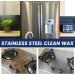 Stainless Steel Clean Wax | Magical Nano-Technology Cleaner & Polish - 3 in 1 (3 pcs) - Safe for All Surfaces - Buy Online on GoSupps.com