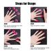 Hanyousheng 26pcs Nail Polish Stencil Set - Manicure Nail Art Painting Guide & Reusable Protection Tips for Stunning Nails | International Shipping Available - Buy Online on GoSupps.com