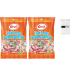 Value Bundle: Kerrs Candy - FRUIT DROPS - Hard Candy - Individually Wrapped Candy - Bonbon - Candies - Snacks for Adults and Kids - Custom Value Bundle Branded Package of 2 (Fruit Drops)