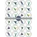PRECUT Hummingbirds Edible Cupcake Toppers - Hummingbird Theme Premium Thickness SWEETENED VANILLA - wafer card disc cake decorations (Pack of 24) - Buy Online on GoSupps.com