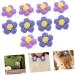FOMIYES 30 Pcs Hairpin Accessories Girls Clothes Knitted Flowers Diy Phone Case Material Puffs Suite Child 1 count (Pack of 1) Assorted Color 4x3pcs - Buy Online on GoSupps.com