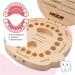 Magicat Premium Milk Tooth Jar & Wooden Tooth Box | Baby Tooth Keepsake Gift for Birthdays & Baptism | Includes Tweezers & Tooth Fairy History - Buy Online on GoSupps.com