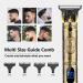 Saoilli Professional Hair Trimmer Set - Cordless Barber Clippers for Men - T-Blade Beard Trimmer & Nose Hair Trimmer - Electric Shaver Razor for Hair Cutting & Grooming - Bronze - Buy Online on GoSupps.com