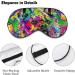 LynaRei Abstract Colored Dog Sleep Mask - Watercolor Pet Pattern Blindfold for Full Night's Sleep and Travel - Buy Online on GoSupps.com