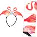 Flamingo Headband Carnival Costumes for Women Headband for Carnival Hawaiian Accessories Women Headbands Headband for Hawaii Party Luau Party Headbands Hair Accessory 90s Headband - Buy Online on GoSupps.com