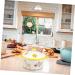 Alipis 1pc Ceramic Steamed Egg Bowl Food Serving Bowl Noodle Ceramic Baking Bowl Kitchen Bowl Child Dessert 13.8x10.3cm Assorted Color-1 - Buy Online on GoSupps.com