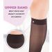 GABRIALLA Sheer Knee High Compression Stockings for Women - 20-22 mmHg XL Black - Buy Online on GoSupps.com